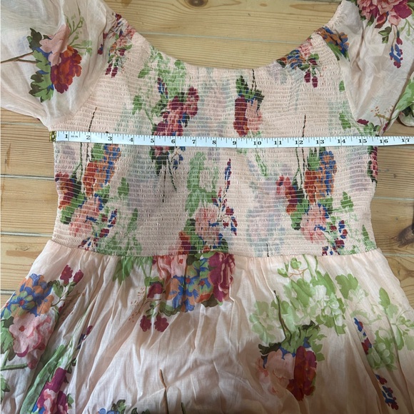 Free People Morning Glory Dress – Floral Boho Handkerchief Hem - Picture 7 of 11